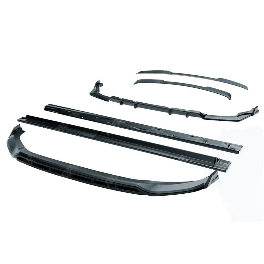 Full Aero Low Line Kit In Gloss Black For Audi Q8 S-Line 2023+