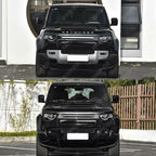 Full Exterior Front & Rear Black Pack 007 For Land Rover Defender L663 110//90 2020 On