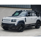 Full Exterior Moulding Set (10pc) In Gloss Black For Land Rover Defender L663 110 2020 On