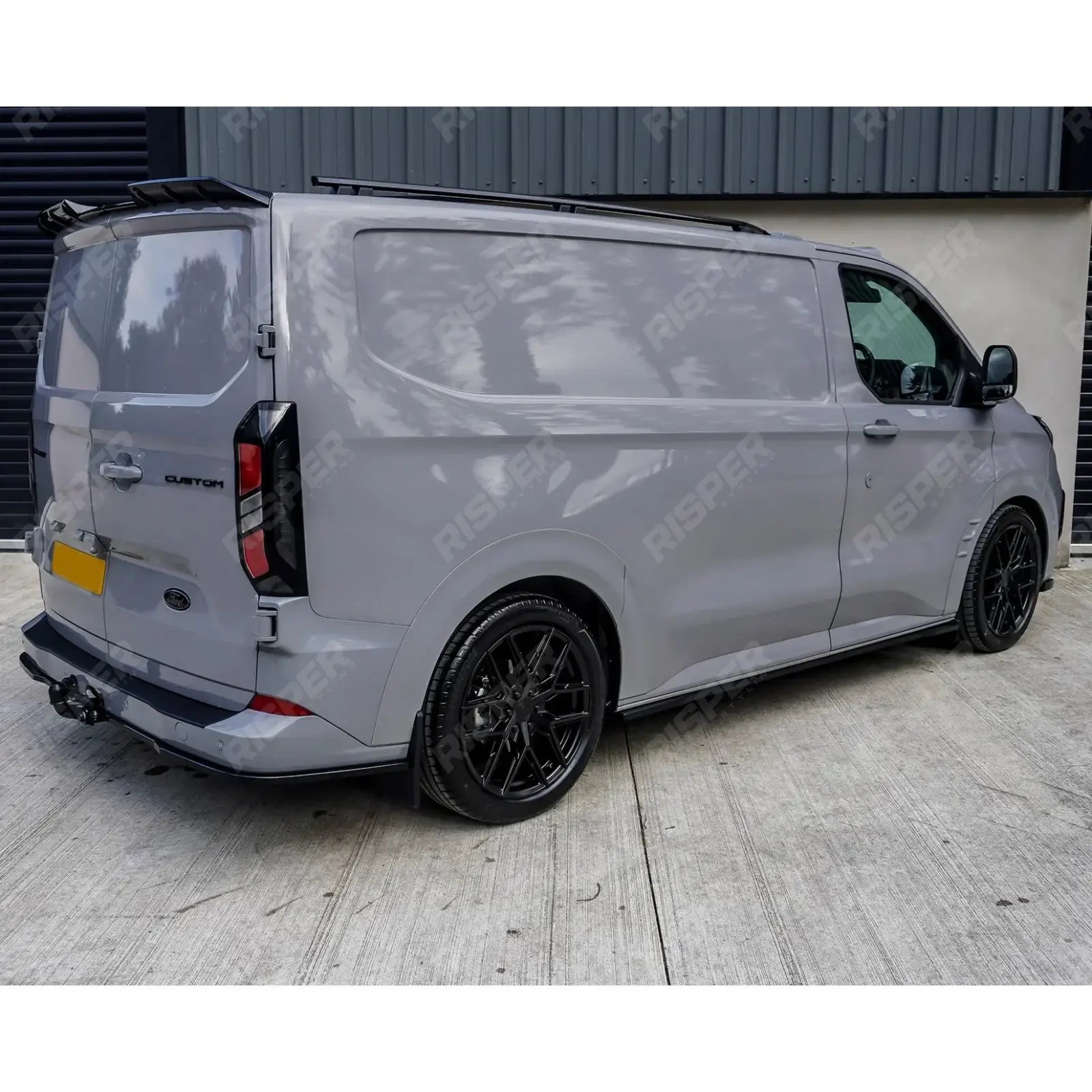 Full Low Line Aero Kit In Gloss Black For PHEV Ford Transit Custom MK2 2024 on