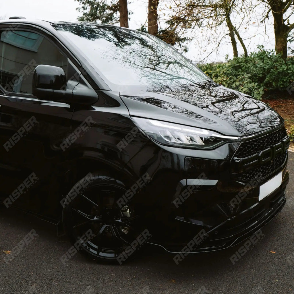 Full Low Line Aero Kit In Gloss Black For PHEV Ford Transit Custom MK2 2024 on