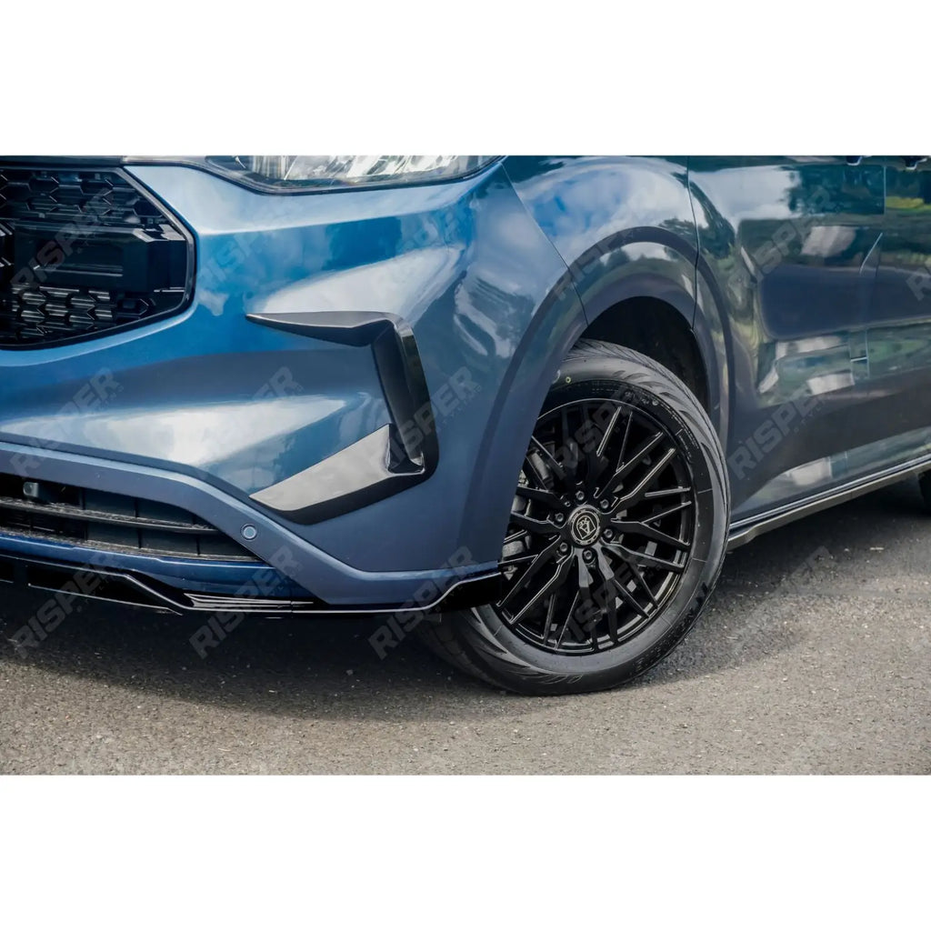 Full Low Line Aero Kit V1 In Gloss Black For Ford Transit Custom Barn Door LWB  MK2 2024 on