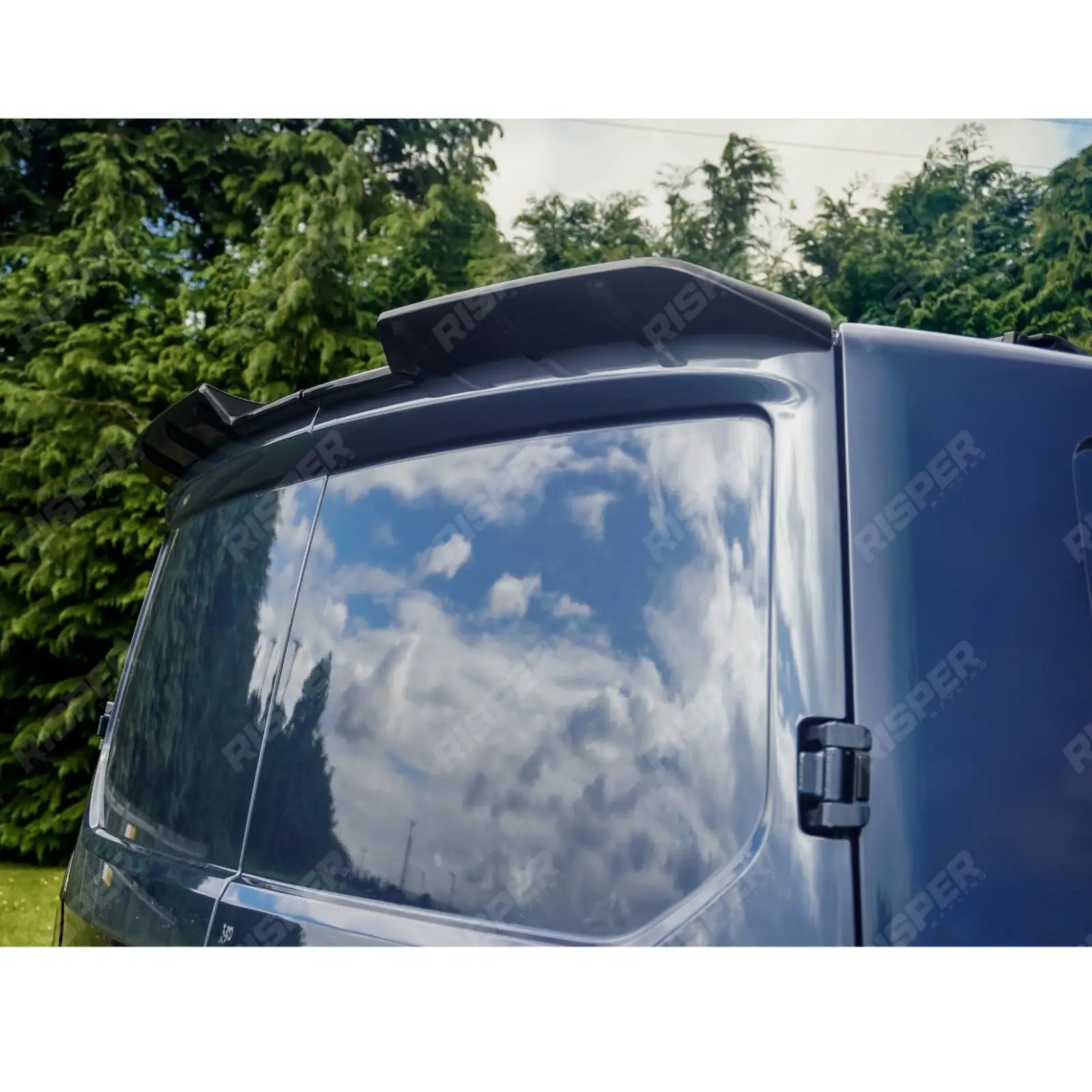 Full Low Line Aero Kit V1 In Gloss Black For Ford Transit Custom Barn Door LWB  MK2 2024 on