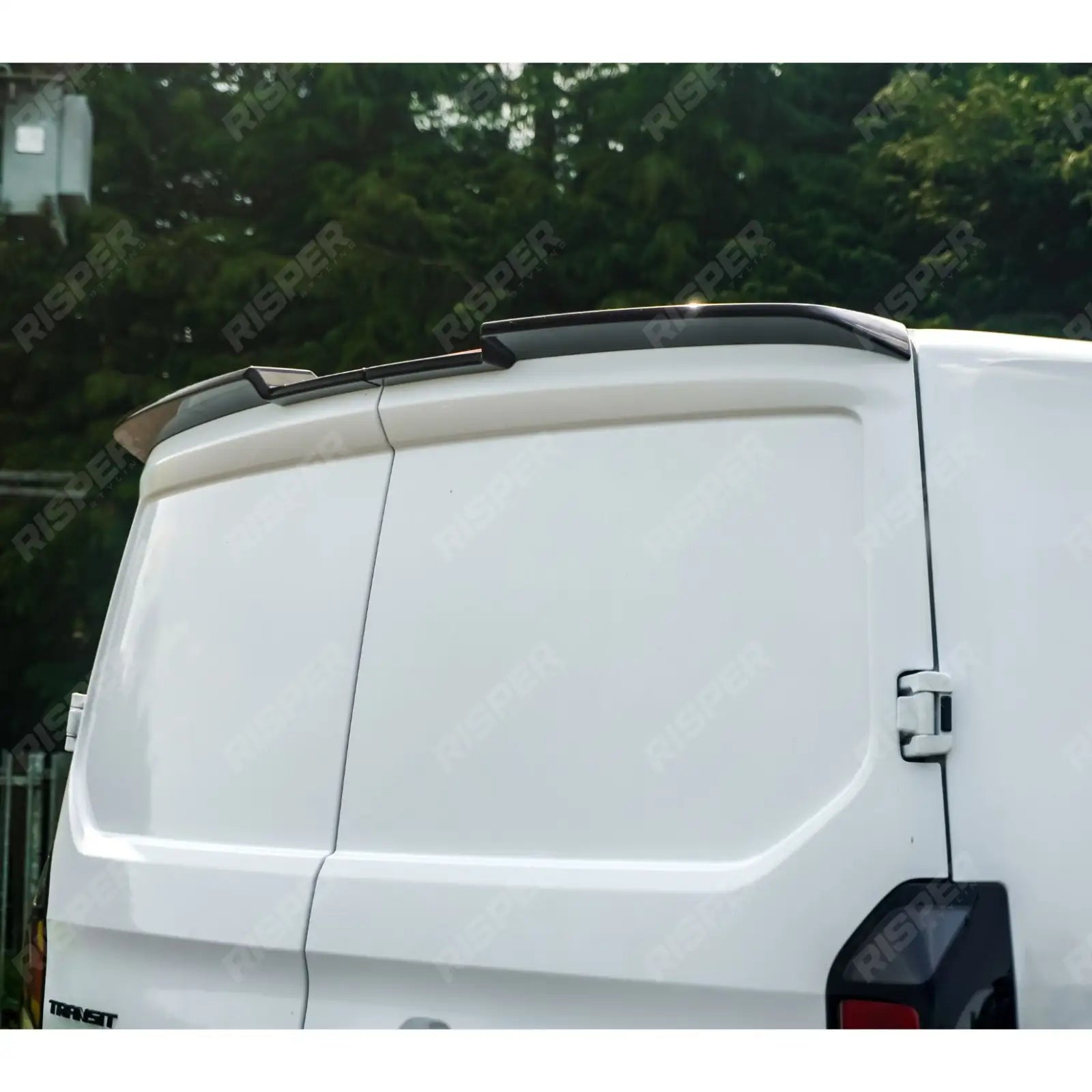 Full Low Line Aero Kit V1 In Gloss Black For Ford Transit Custom Barn Door LWB  MK2 2024 on