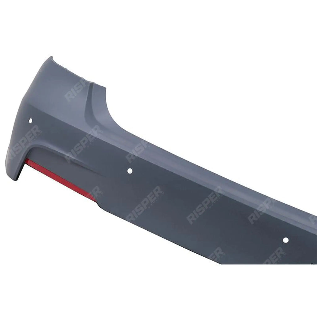 Full Rear Bumper Assembly SE Sport to M Sport Look With Diffuser 00___ For BMW 3 Series F30 2012-2018 -