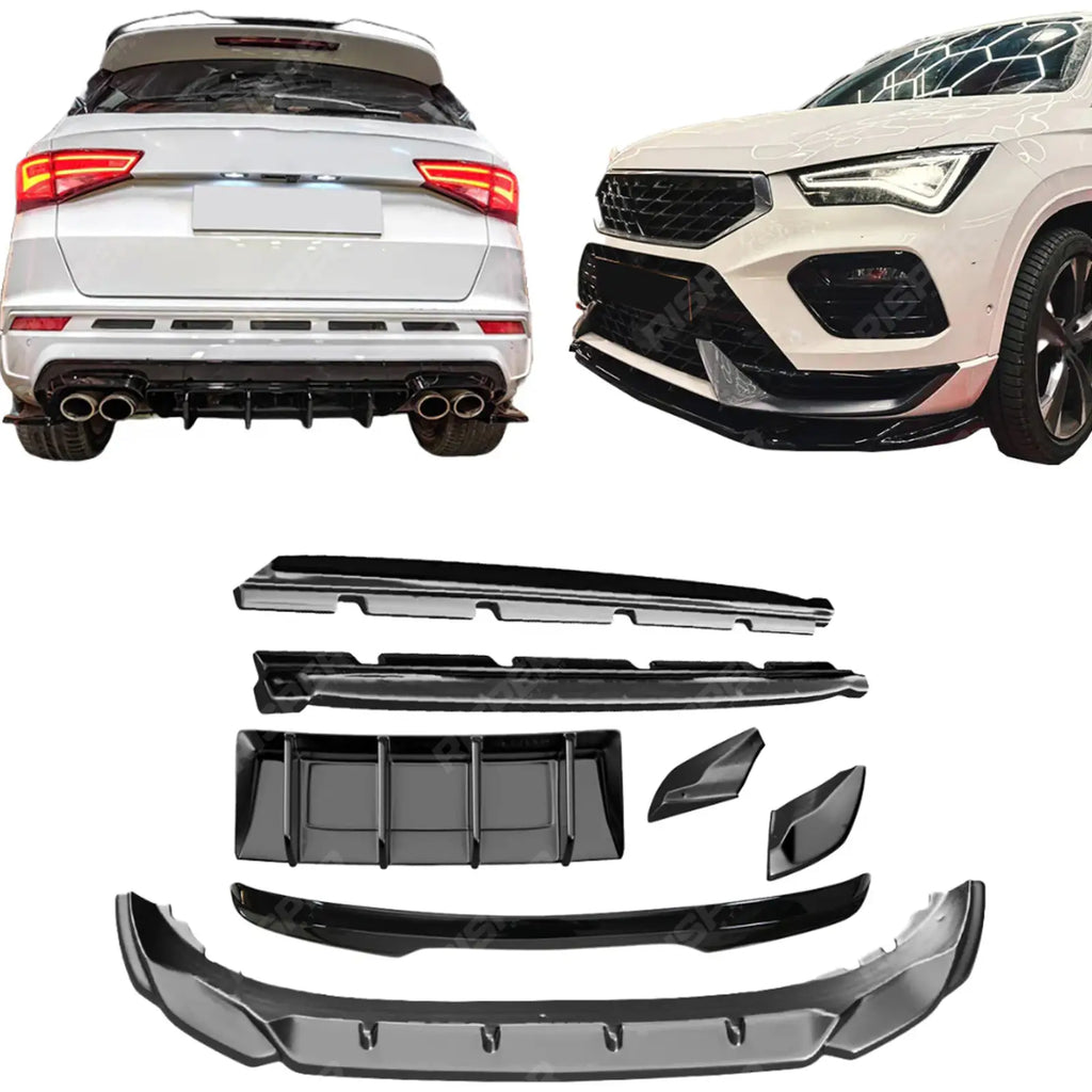 Full Risper Aero Kit In Gloss Black Cupra Ateca MK1 2018+