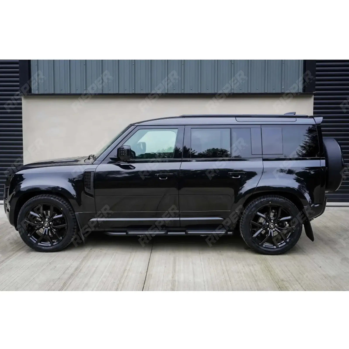 Full Upgrade Kit In Gloss Black By Risper For Land Rover Defender L663 110