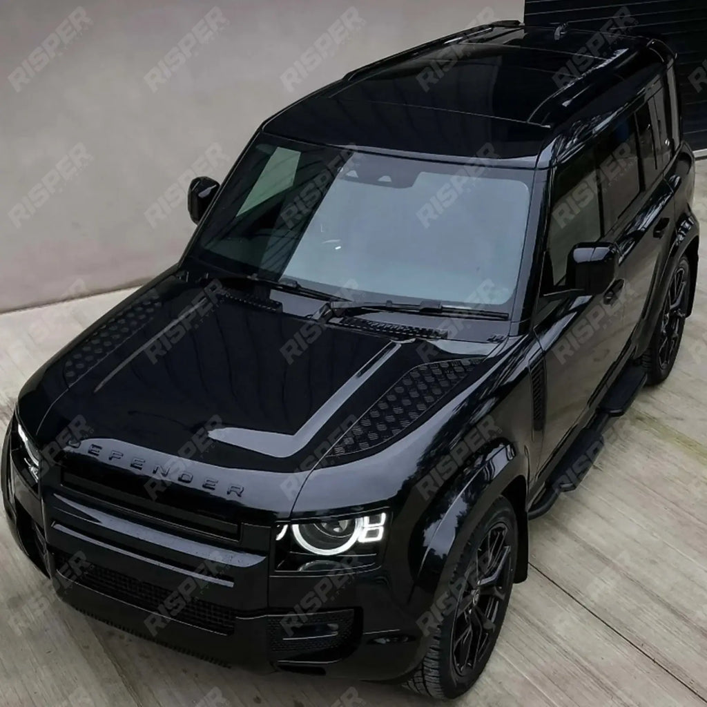 Full Upgrade Kit In Gloss Black By Risper For Land Rover Defender L663 110