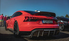 FUTURE DESIGN - AUDI E-TRON GT DRY CARBON FIBRE REAR DIFFUSER
