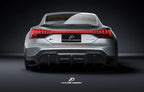 FUTURE DESIGN - AUDI E-TRON GT DRY CARBON FIBRE REAR DIFFUSER