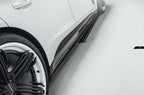 FUTURE DESIGN - AUDI E-TRON GT DRY CARBON FIBRE SIDE SKIRTS