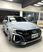 FUTURE DESIGN - AUDI RS3 8Y DRY CARBON FIBRE FRONT LIP