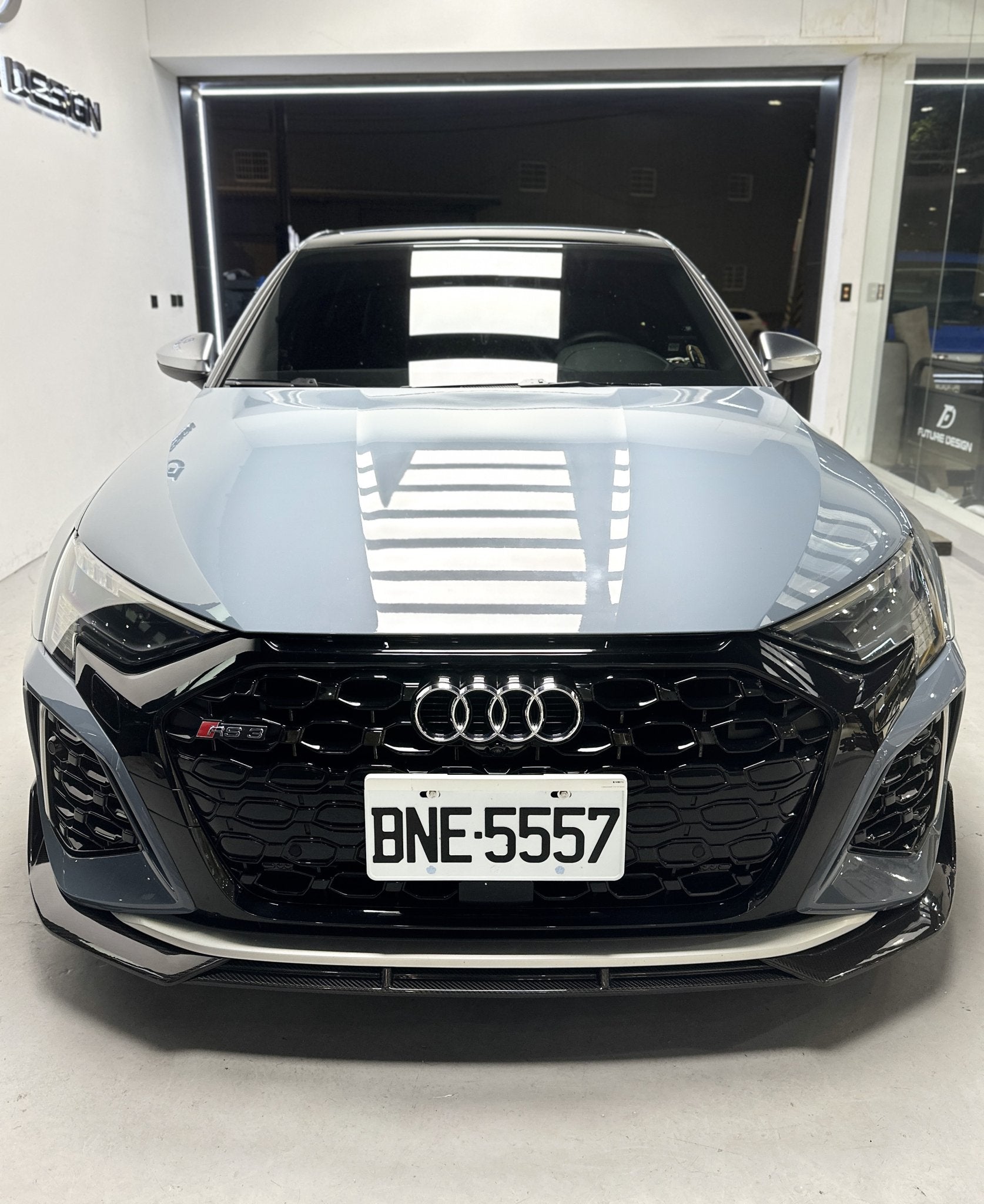 FUTURE DESIGN - AUDI RS3 8Y DRY CARBON FIBRE FRONT LIP