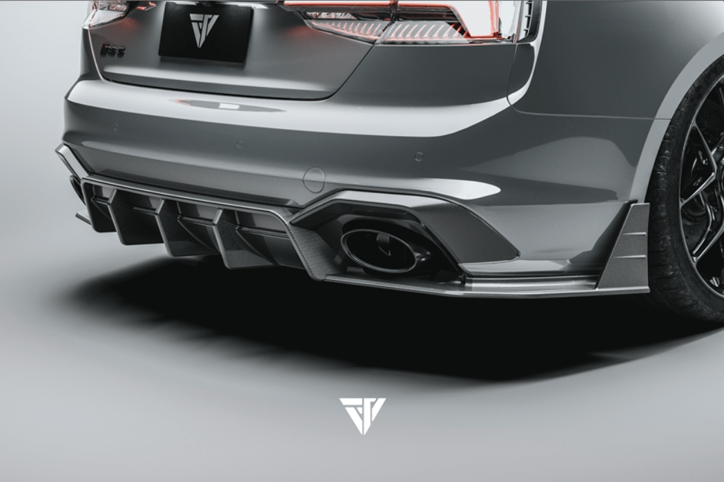 FUTURE DESIGN - AUDI RS5 B9 CARBON FIBER REAR DIFFUSER