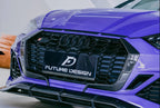 FUTURE DESIGN - AUDI RS5 B9.5 2020+ CARBON FIBRE FRONT BUMPER OVERLAY