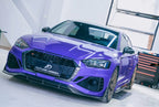 FUTURE DESIGN - AUDI RS5 B9.5 2020+ CARBON FIBRE FRONT BUMPER OVERLAY