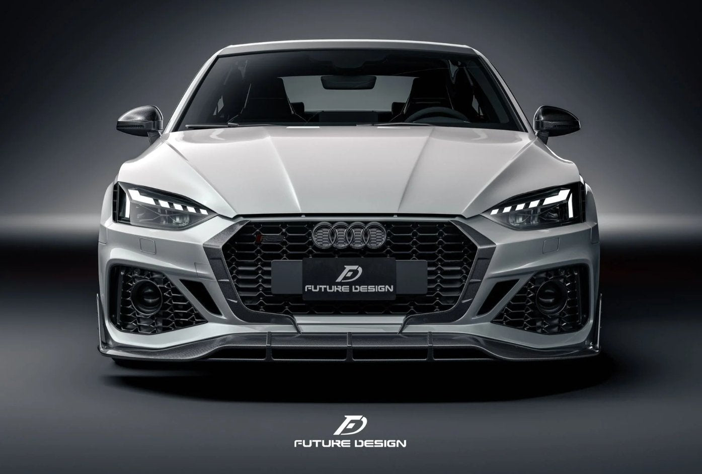 FUTURE DESIGN - AUDI RS5 B9.5 2020+ CARBON FIBRE FRONT LIP