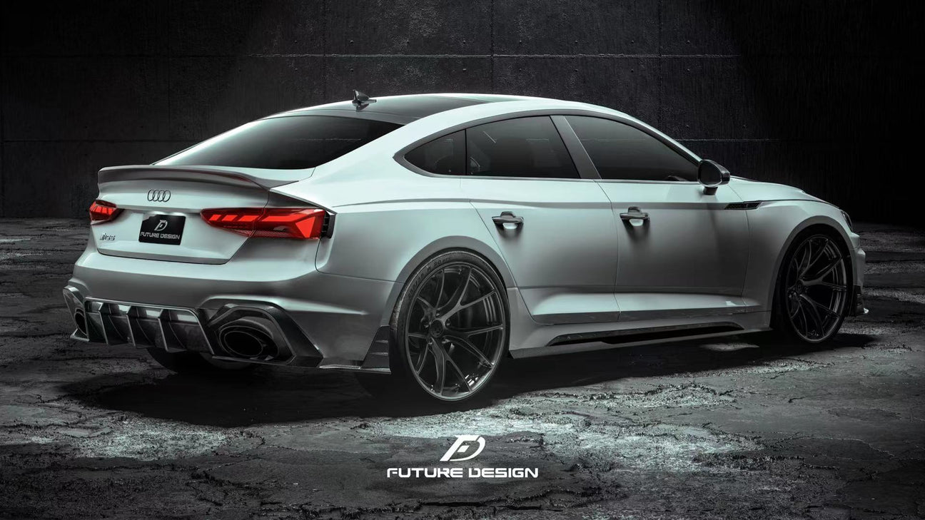 FUTURE DESIGN - AUDI RS5 B9.5 2020+ CARBON FIBRE REAR DIFFUSER