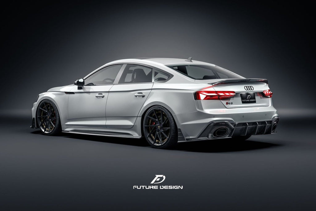 FUTURE DESIGN - AUDI RS5 B9.5 2020+ CARBON FIBRE REAR DIFFUSER