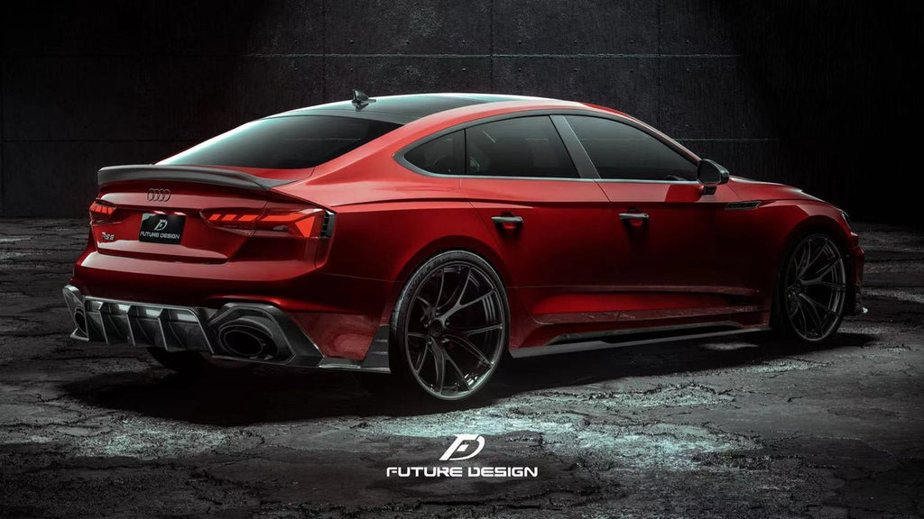 FUTURE DESIGN - AUDI RS5 B9.5 2020+ CARBON FIBRE REAR DIFFUSER