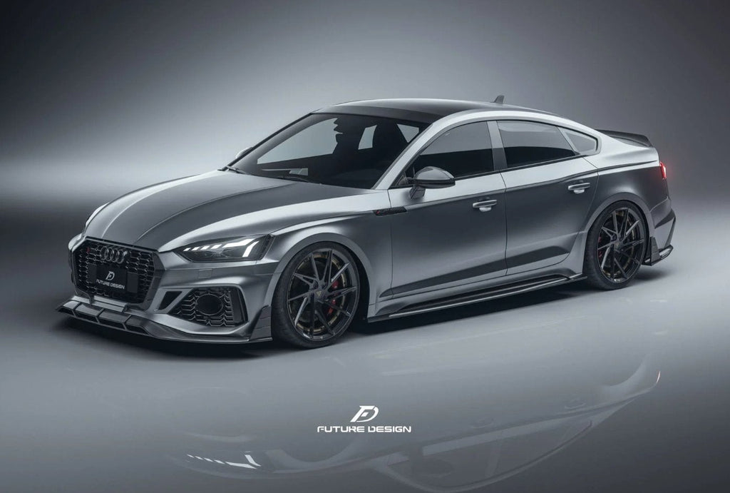 FUTURE DESIGN - AUDI RS5 B9.5 2020+ CARBON FIBRE SIDE SKIRTS