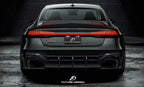 FUTURE DESIGN - AUDI RS7 C8 CARBON FIBRE REAR DIFFUSER & WINGLET SET