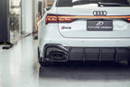 FUTURE DESIGN - AUDI RS6 RS7 C8 DRY CARBON FIBRE REAR DIFFUSER & CANARDS ( BLAZE KIT)