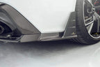 FUTURE DESIGN - AUDI RS6 RS7 C8 DRY CARBON FIBRE REAR DIFFUSER & CANARDS ( BLAZE KIT)