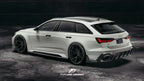 FUTURE DESIGN - AUDI RS6 RS7 C8 DRY CARBON FIBRE REAR DIFFUSER & CANARDS ( BLAZE KIT)