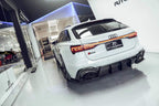 FUTURE DESIGN - AUDI RS6 RS7 C8 DRY CARBON FIBRE REAR DIFFUSER & CANARDS ( BLAZE KIT)