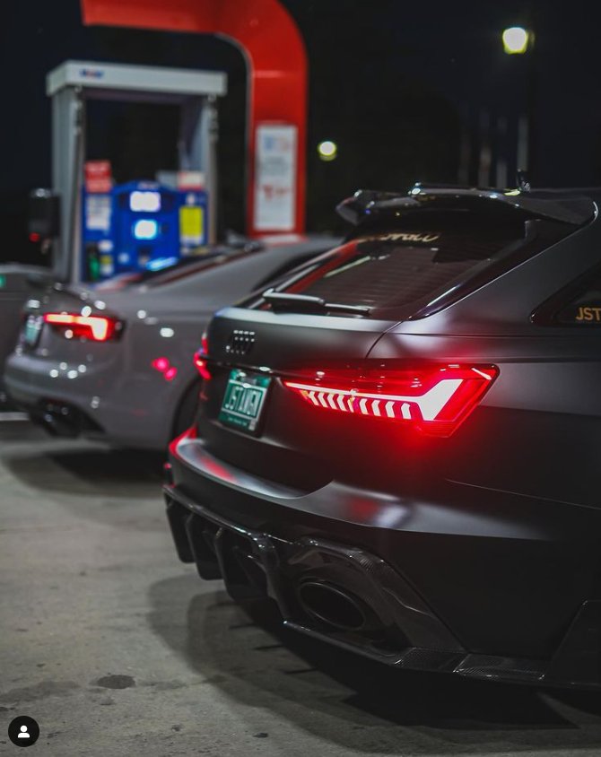 FUTURE DESIGN - AUDI RS6 RS7 C8 DRY CARBON FIBRE REAR DIFFUSER & CANARDS ( BLAZE KIT)