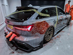FUTURE DESIGN - AUDI RS6 RS7 C8 DRY CARBON FIBRE REAR DIFFUSER & CANARDS ( BLAZE KIT)