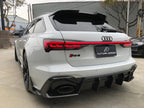 FUTURE DESIGN - AUDI RS6 RS7 C8 DRY CARBON FIBRE REAR DIFFUSER & CANARDS ( BLAZE KIT)