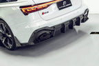 FUTURE DESIGN - AUDI RS6 RS7 C8 DRY CARBON FIBRE REAR DIFFUSER & CANARDS ( BLAZE KIT)