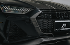 FUTURE DESIGN - AUDI RS7 C8 CARBON FIBRE FRONT LIP SPLITTER