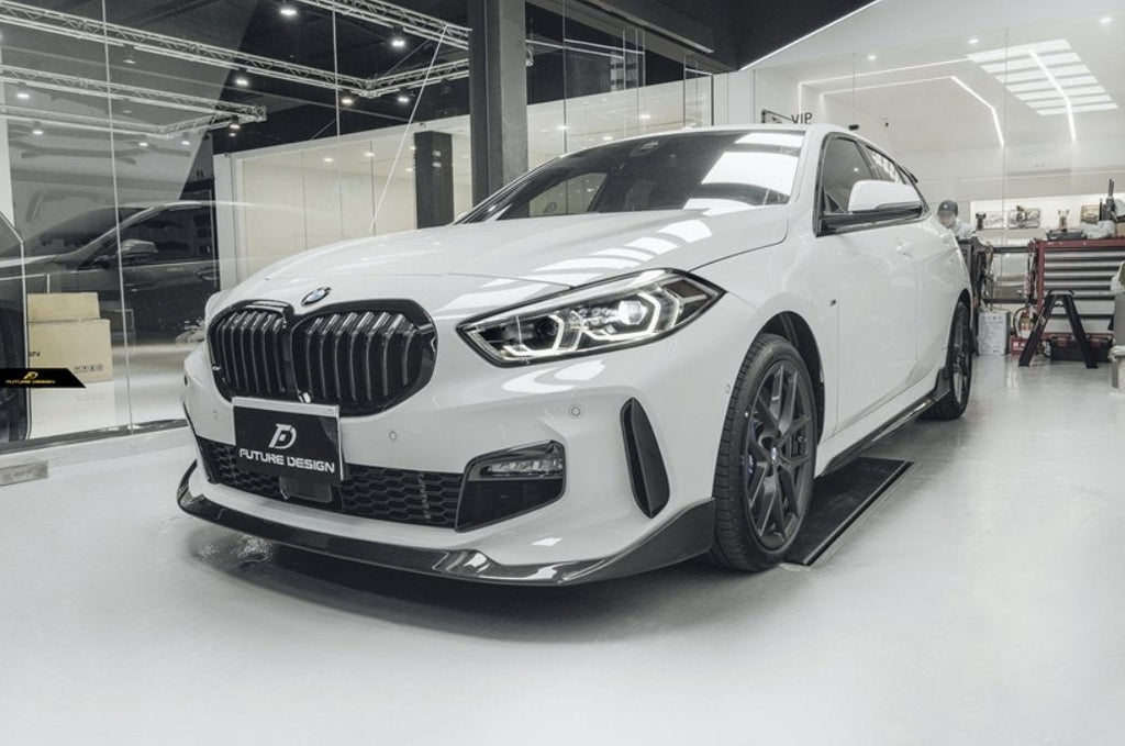 FUTURE DESIGN - BMW 1 SERIES F40 DRY CARBON FIBRE FRONT LIP