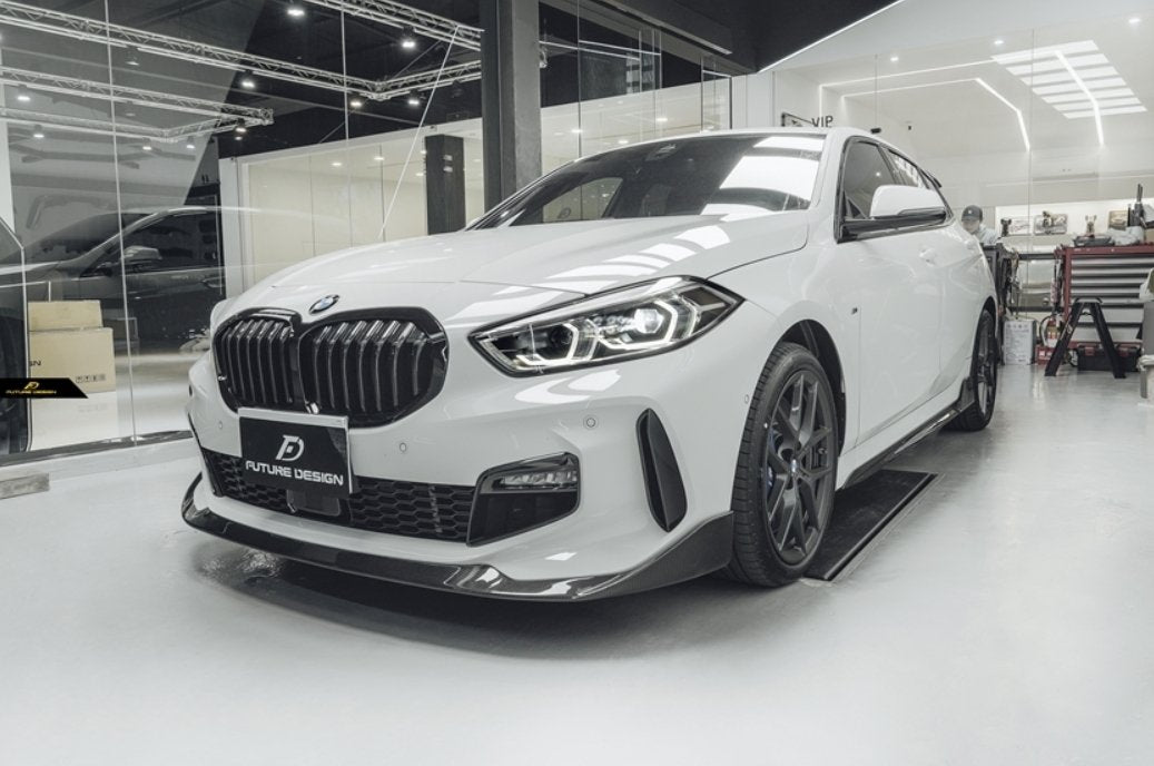 FUTURE DESIGN - BMW 1 SERIES F40 DRY CARBON FIBRE FRONT LIP