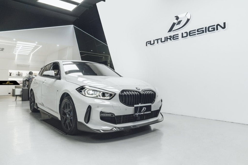 FUTURE DESIGN - BMW 1 SERIES F40 DRY CARBON FIBRE FRONT LIP