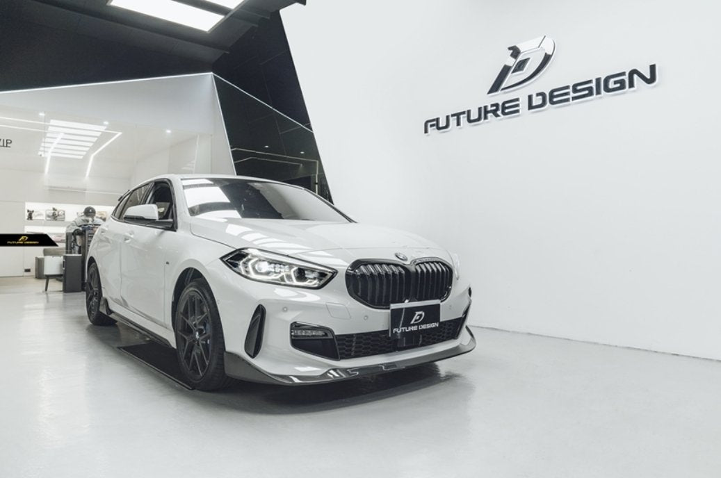 FUTURE DESIGN - BMW 1 SERIES F40 DRY CARBON FIBRE FRONT LIP