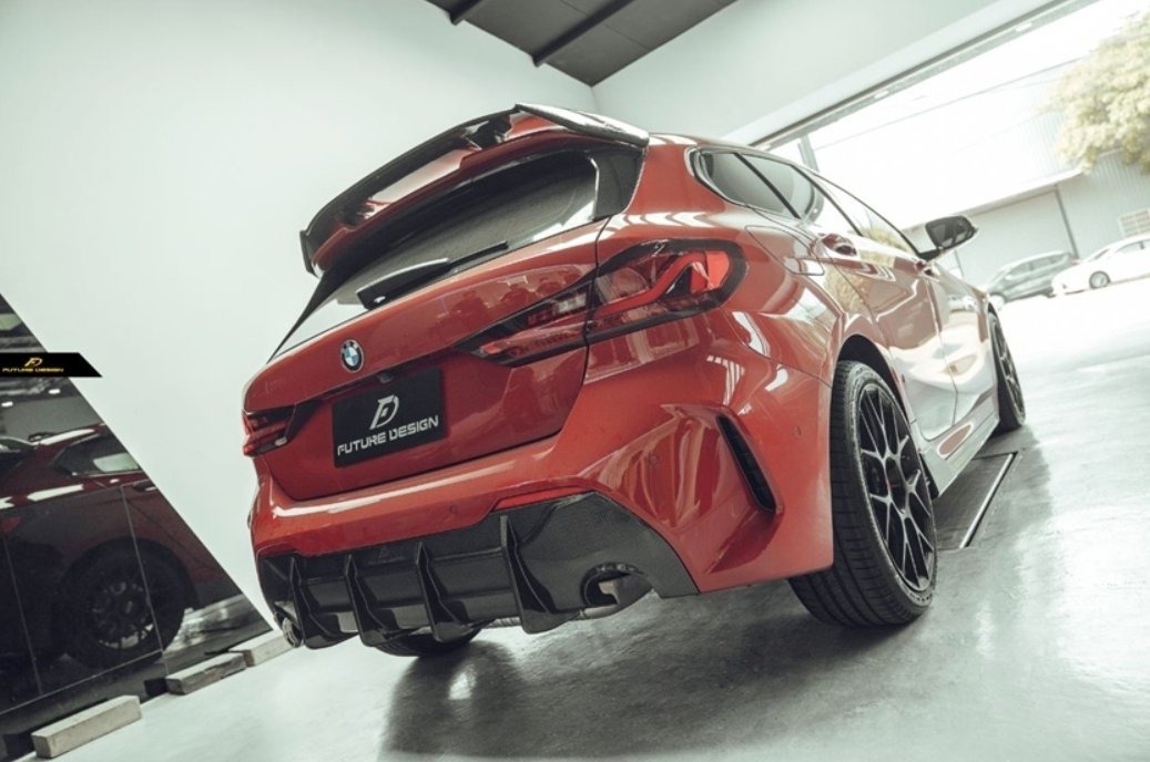 FUTURE DESIGN - BMW 1 SERIES F40 DRY CARBON FIBRE REAR DIFFUSER