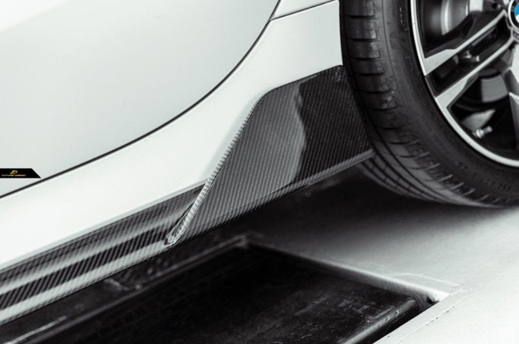 FUTURE DESIGN - BMW 1 SERIES F40 DRY CARBON FIBRE SIDE SKIRTS