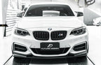 FUTURE DESIGN - BMW 2 SERIES F22 F23 CARBON FIBRE FRONT LIP 3D STYLE