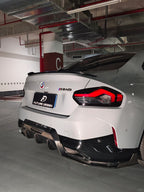 FUTURE DESIGN - BMW 2 SERIES G42 DRY CARBON REAR DIFFUSER