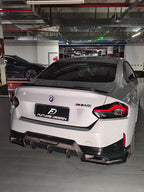 FUTURE DESIGN - BMW 2 SERIES G42 DRY CARBON REAR DIFFUSER
