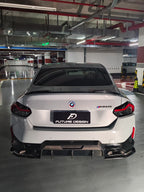FUTURE DESIGN - BMW 2 SERIES G42 DRY CARBON REAR DIFFUSER