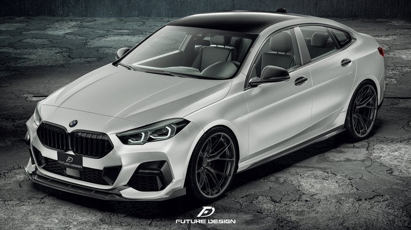 FUTURE DESIGN - BMW 2 SERIES GRAN COUPE F44 CARBON FIBRE FRONT LIP SPLITTER