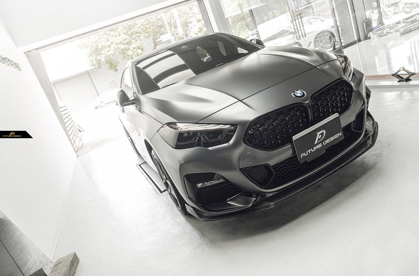 FUTURE DESIGN - BMW 2 SERIES GRAN COUPE F44 CARBON FIBRE FRONT LIP SPLITTER