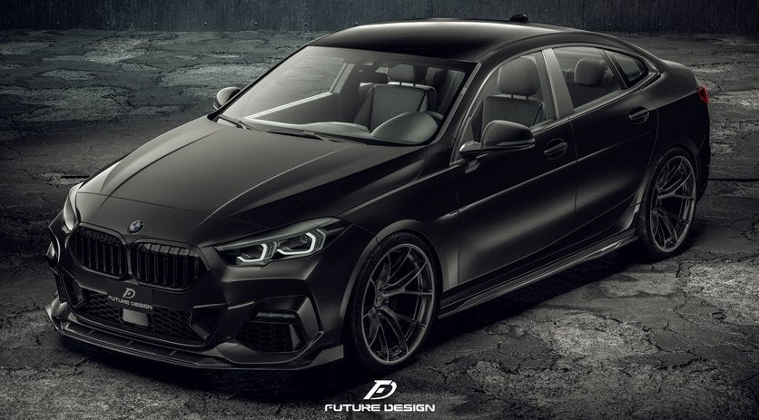FUTURE DESIGN - BMW 2 SERIES GRAN COUPE F44 CARBON FIBRE FRONT LIP SPLITTER