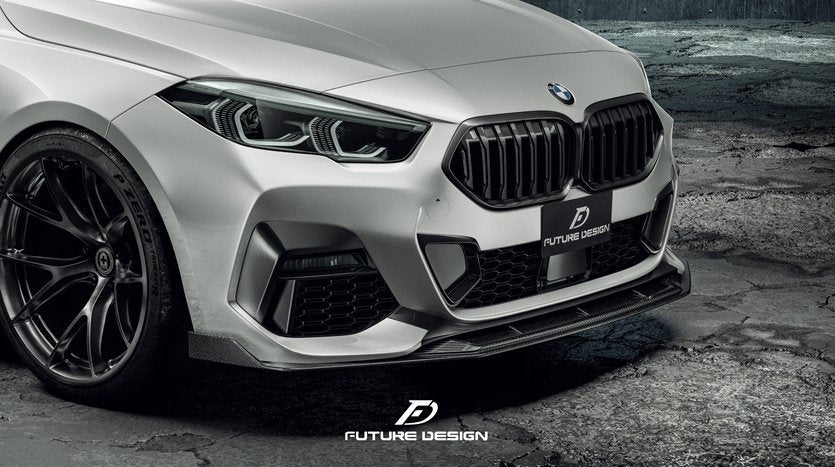 FUTURE DESIGN - BMW 2 SERIES GRAN COUPE F44 CARBON FIBRE FRONT LIP SPLITTER