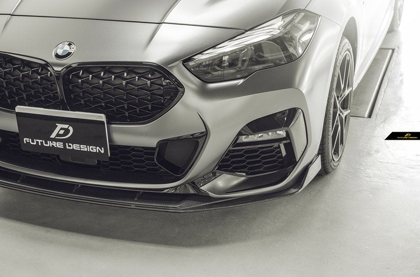 FUTURE DESIGN - BMW 2 SERIES GRAN COUPE F44 CARBON FIBRE FRONT LIP SPLITTER